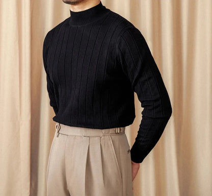 VIOLA MOCK NECK SWEATER