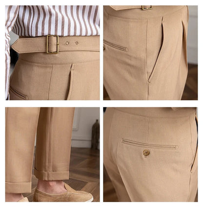 PETTINI PLEATED TROUSERS