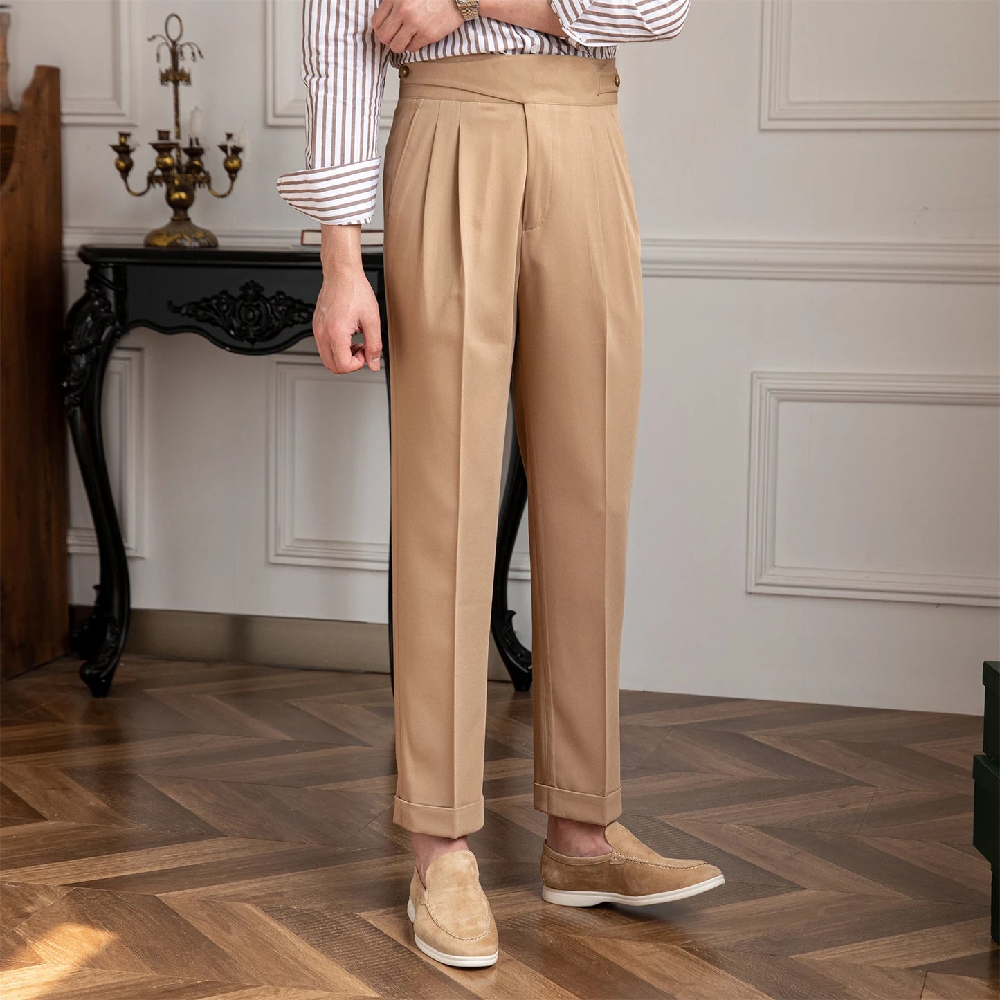 CIMONE PLEATED TROUSERS