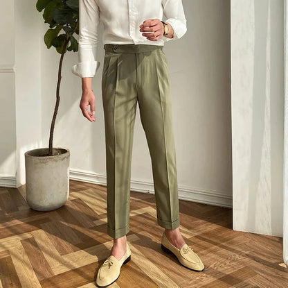 STRESA PLEATED TROUSERS