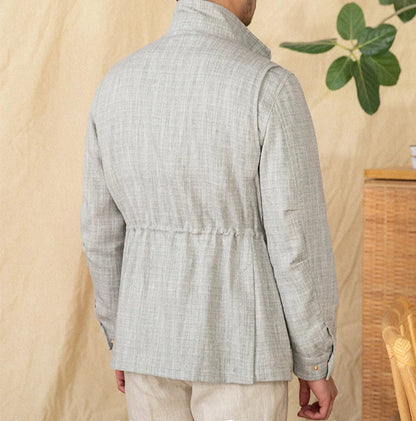 SALERNO HERRINGBONE FIELD JACKET