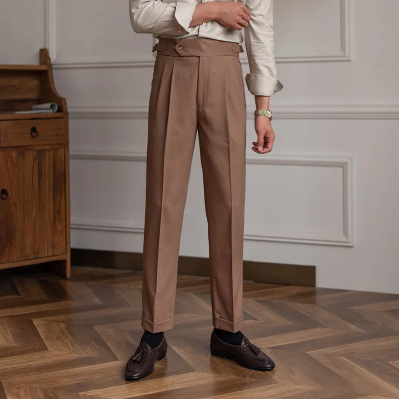 MERCADO PLEATED TROUSERS