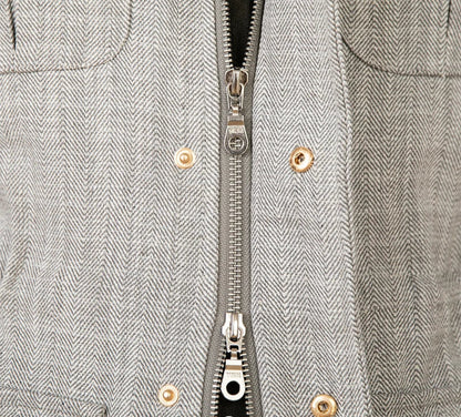 SALERNO HERRINGBONE FIELD JACKET