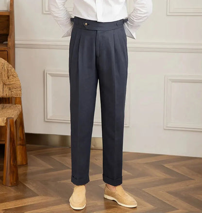 PALERMO PLEATED TROUSERS