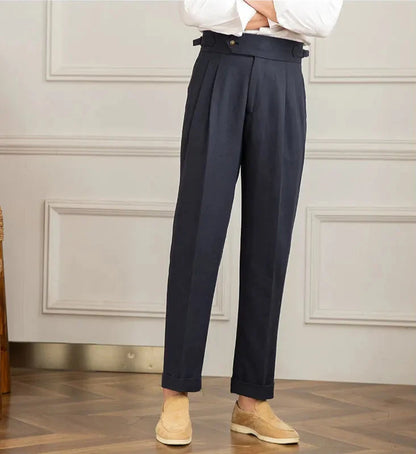 PALERMO PLEATED TROUSERS