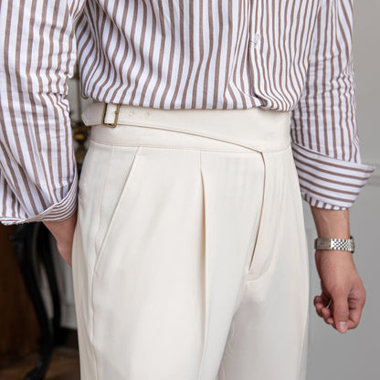 PETTINI PLEATED TROUSERS