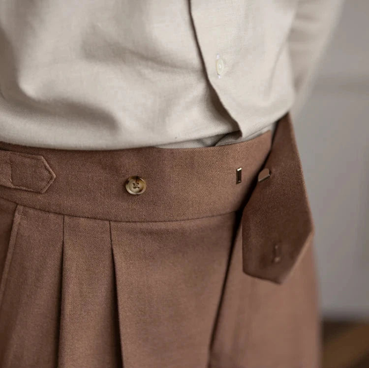 MERCADO PLEATED TROUSERS