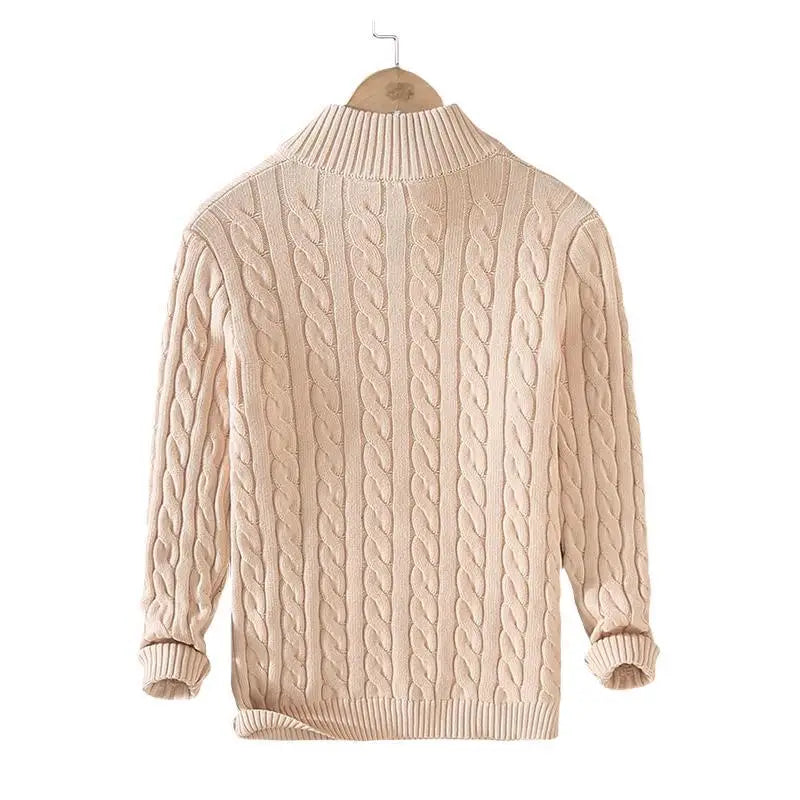 LECCE HALF ZIP SWEATER